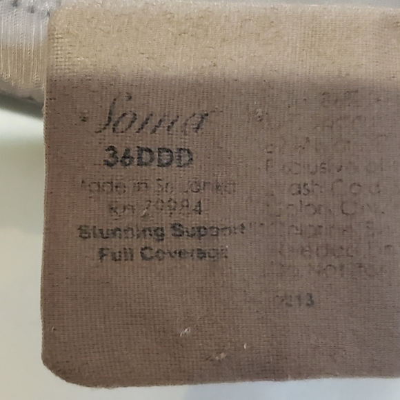 Soma Gray Seamless Underwire Bra Intimates - Picture 4 of 4